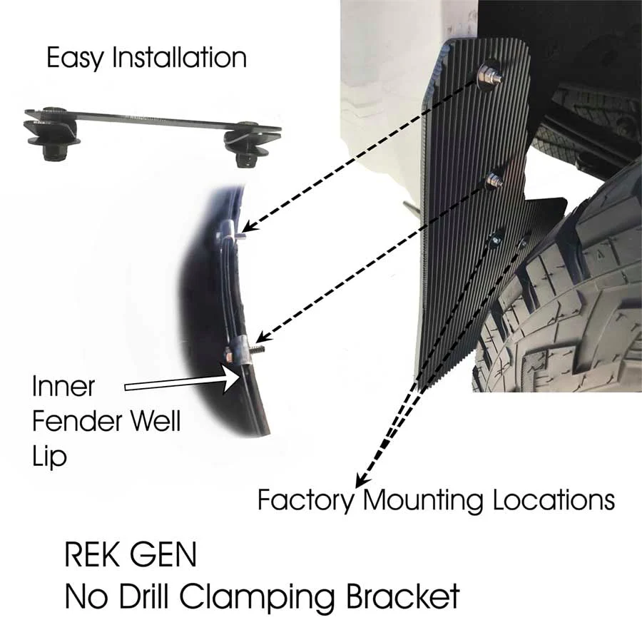 2021+ Ford F-150 Merica Mud Flaps - Image 10