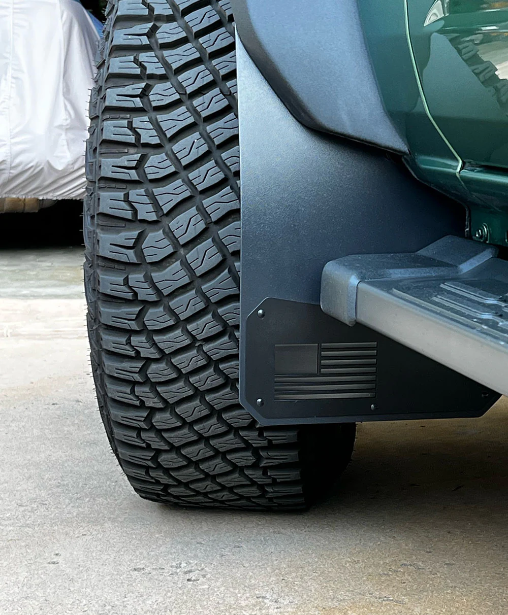 2021+ Ford Bronco Merica Mud Flaps - Image 4