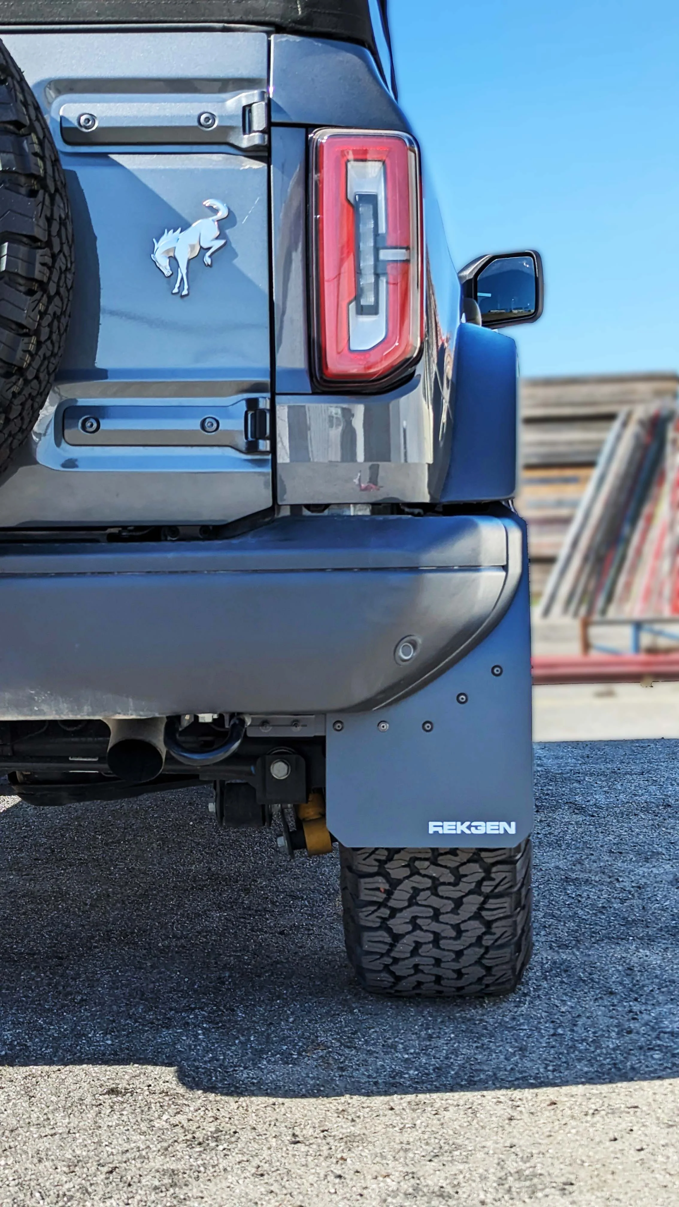 2021+ Ford Bronco Trophy Sport Mud Flaps - Image 7