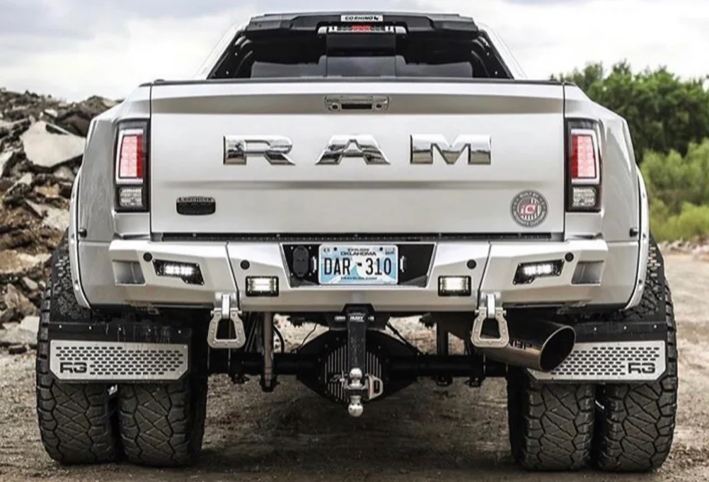 DUALLY REK MESH FRONT & REAR COMBO W/ RAM CUSTOM FITTING - Image 4