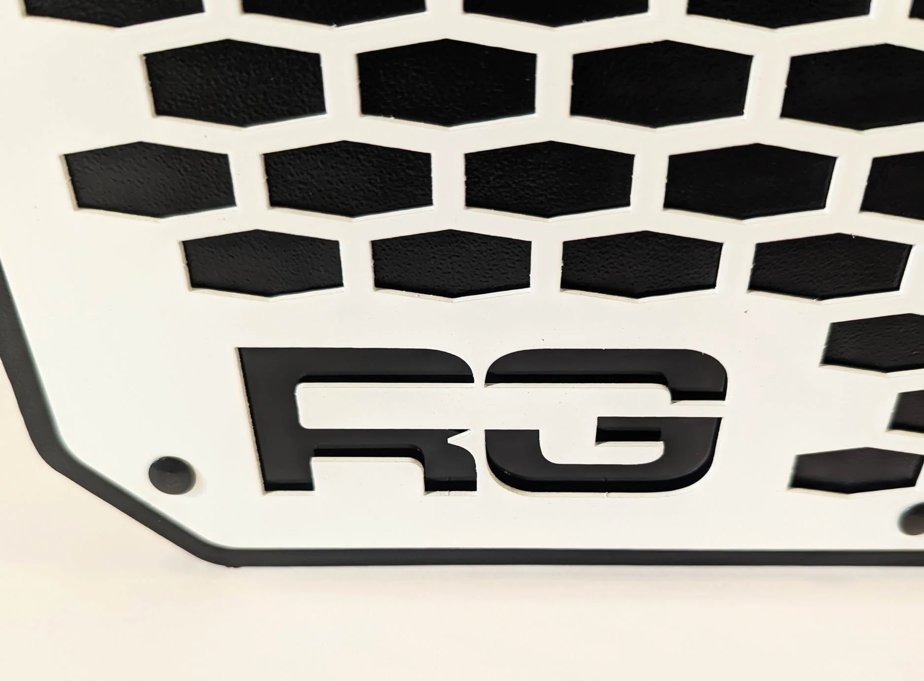 White on Black - Universal Offset Mud Flaps - Image 3
